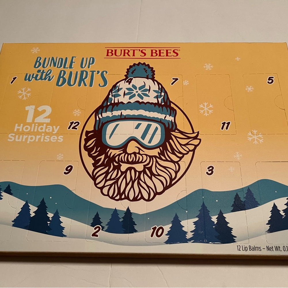 Burt's Bees Bundle Up with Burt's 12 Holiday Finds Advent Calendar